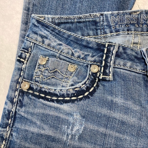 Miss Me Jeans Easy Boot JE1053ER Size 24 - Picture 6 of 10